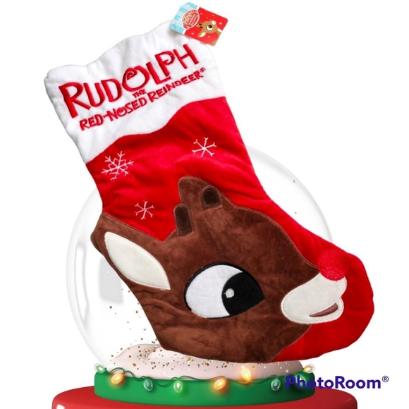 🆕️New Rudolph the Red-Nosed Reindeer DanDee Christmas 🎄 Stocking - Picture 1 of 11